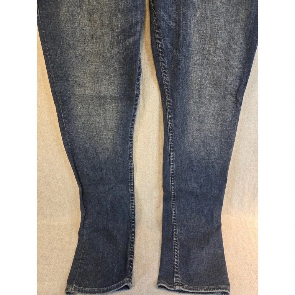 True Religion Jeans Men's 36x34 Rocco Relaxed Skinny Stretch No Flap Whiskers‎